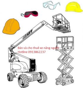 an toàn khi sử dụng xe nâng người