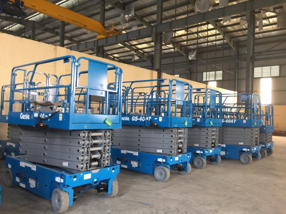 Cho thuê xe nâng người tại Hải Dương