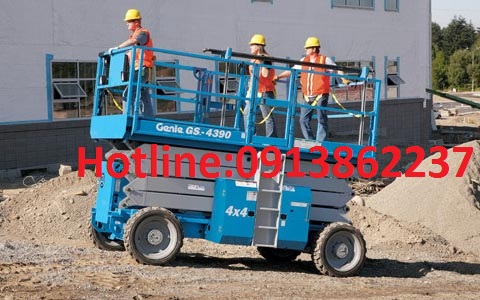 Xe nâng cắt kéo- Địa hình