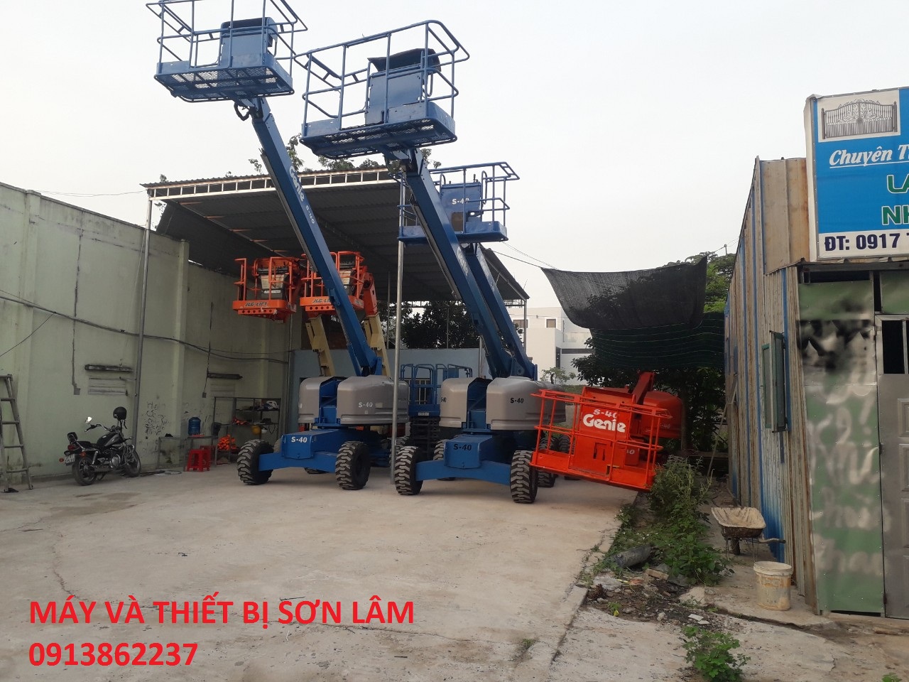 CHO THUÊ XE NÂNG NGƯỜI TẠI BÌNH PHƯỚC
