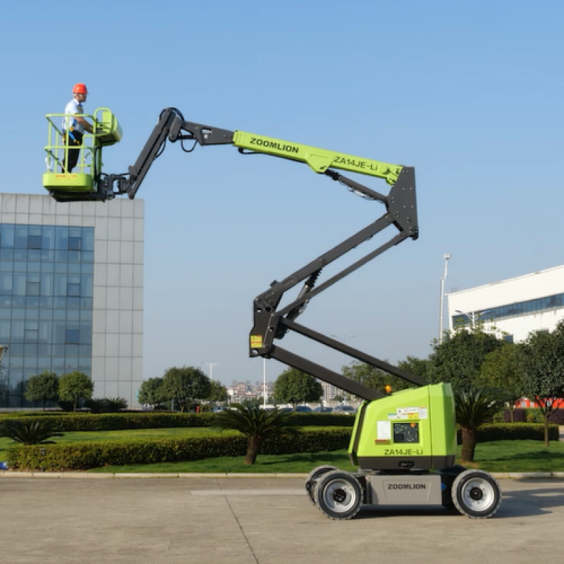 Mẹo giúp vận hành xe nâng người Boom lift an toàn